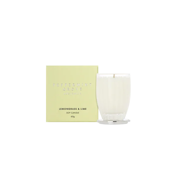 Peppermint Grove Lemongrass & Lime Soy Candle