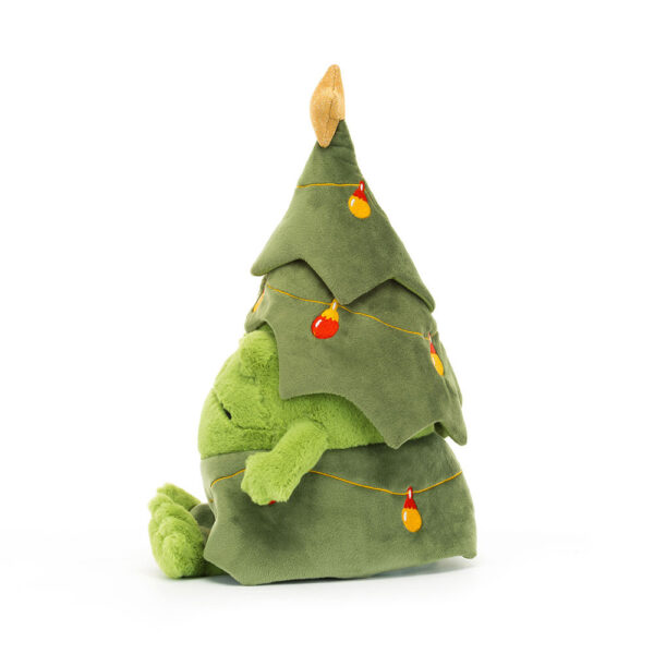 Jellycat Christmas Tree Ricky Rain Frog - Image 2