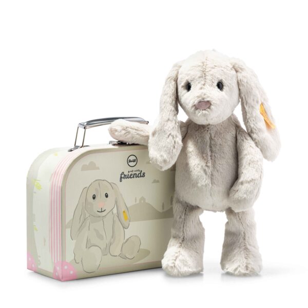 Steiff Hoppie Rabbit in Suitcase