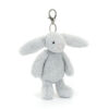 Jellycat Bashful Silver Bunny Bag Charm - Image 4