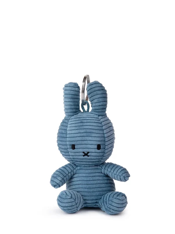 Miffy Keychain ECO Corduroy - | Aviator Blue