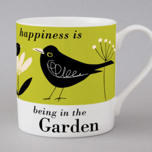 Repeat Repeat Country & Coast | Blackbird Mug | Green