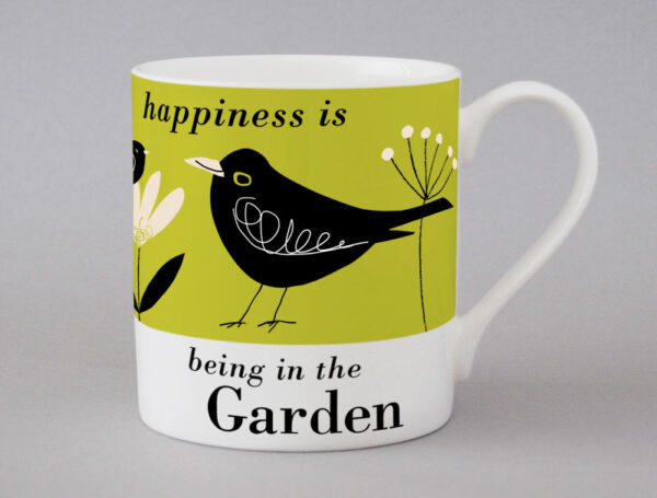 Repeat Repeat Country & Coast | Blackbird Mug | Green
