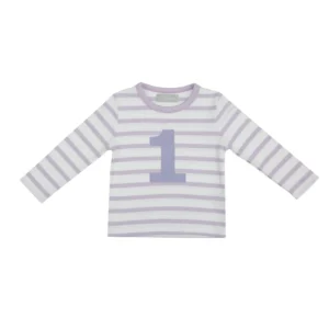Bob & Blossom Parma Violet & White Breton Striped Shirt