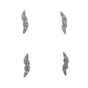 Reeves And Reeves Flash CZ Stud Earring