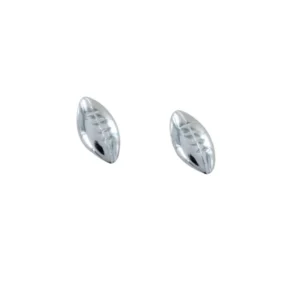 Reeves And Reeves Rugby Ball Stud Earring