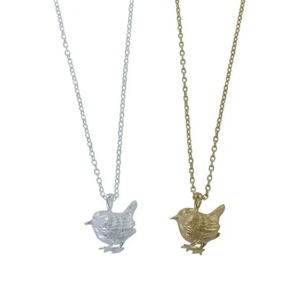 Reeves and Reeves Gold Wren Necklace