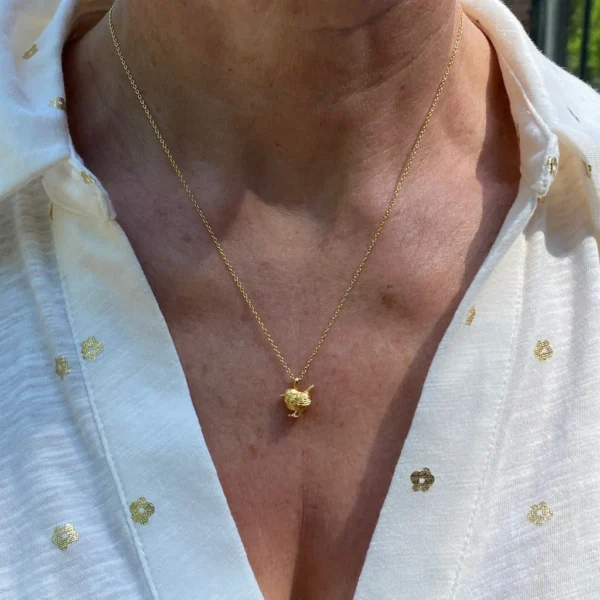 Reeves and Reeves Gold Wren Necklace - Image 2