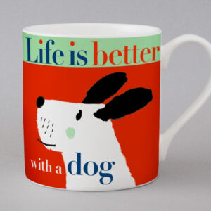 Repeat Repeat Life Big Dog Mug Green